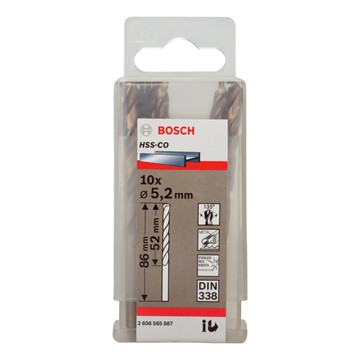 Bosch METALLBORR HSS-CO S 5,2X93MM 10ST
