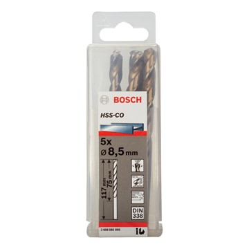 Bosch METALLBORR HSS-CO S 8,5X117MM 5ST