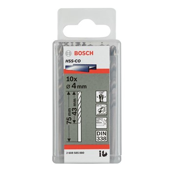 Bosch METALLBORR HSS-CO S 6,7X63X101MM 10ST