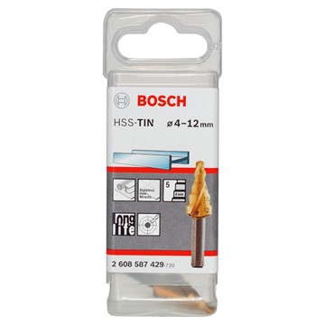 Bosch STEGBORR 4-12MM HSS-TIN