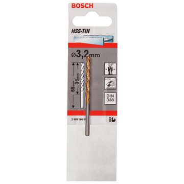 Bosch BORR HSS-TIN 3,2X65MM