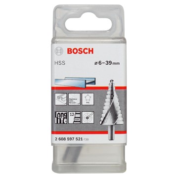 Bosch STEGBORR HSS RUND 4-39MM
