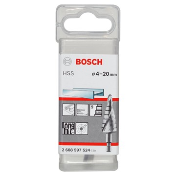 Bosch STEGBORR HSS SEXKANTSSKAFT 4-20MM 9STEG
