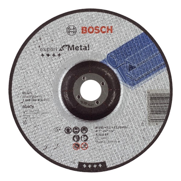 Bosch KAPSKIVA METALL 180X2,5X22,2MMK24