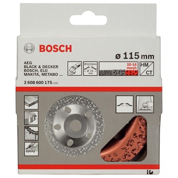 Bosch SLIPSKIVA HM-BESTYCKAD GROV 115MM