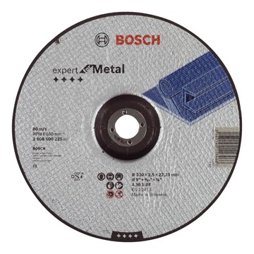 Bosch KAPSKIVA BUKTAD 230X2,5MM METALL