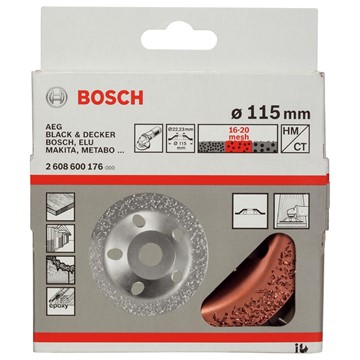Bosch SLIPSKIVA HM-BESTYCKAD MEDEL 115MM