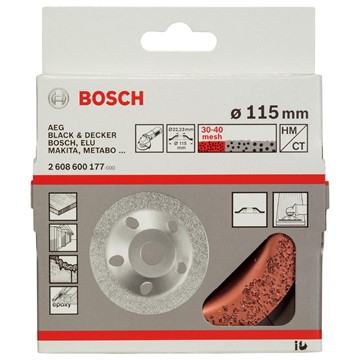 Bosch SLIPSKIVA HM-BESTYCKAD FIN 115MM