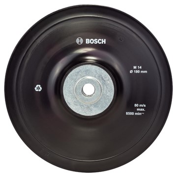 Bosch SLIPTALLRIK M14 180MM PLAST FÖR GWS