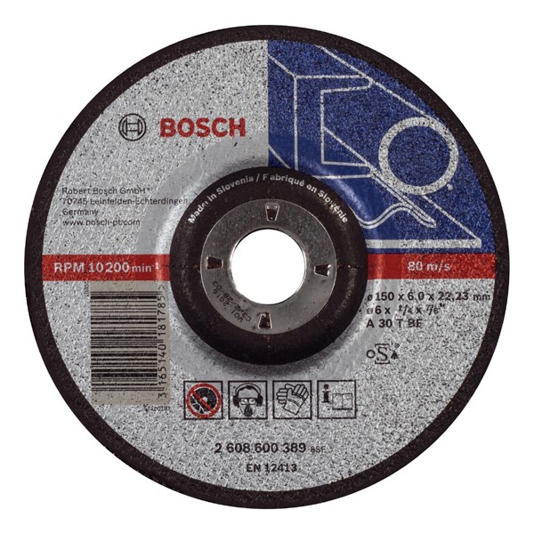 Bosch SLIPSKIVA 150X22,2X6MM K30