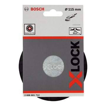 Bosch SLIPTALLRIK X-LOCK MEDIUM 115MM