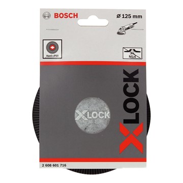 Bosch SLIPTALLRIK X-LOCK HARD 125MM