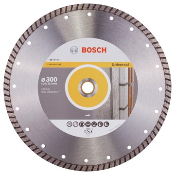 Bosch DIAMANTSKIVA 300X25,4MM PROF UNIV TURBO