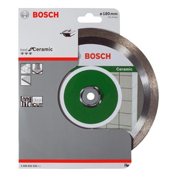 Bosch DIAMANTSKIVA 180X25,4MM BEST CERAMIC