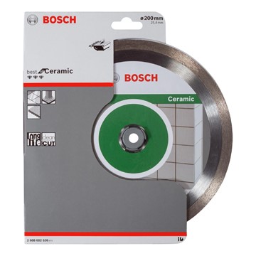 Bosch DIAMANTSKIVA 200X25,4MM BEST CERAMIC
