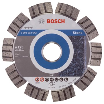 Bosch DIAMANTSKIVA 125MM BEST STONE