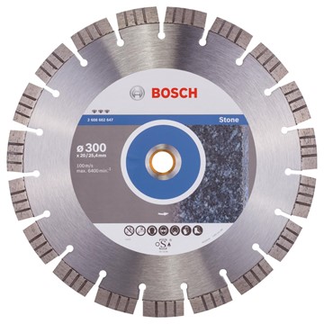 Bosch DIAMANTSKIVA 300X25,4MM BEST STONE