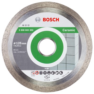 Bosch DIAMANTSKIVA STD CERAMIC 125X22,23MM