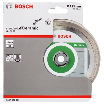 Bosch DIAMANTSKIVA STD CERAMIC 125X22,23MM