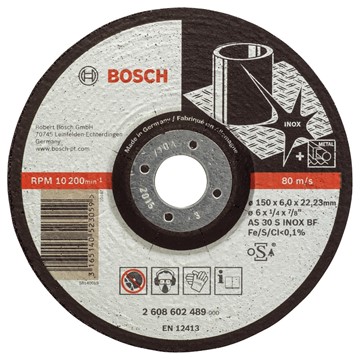 Bosch NAVRONDELL INOX 150MM
