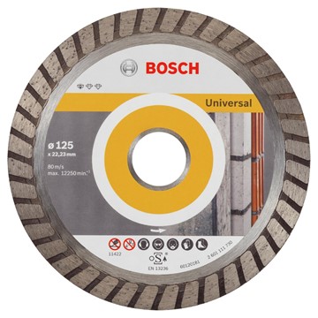 Bosch DIAMANTSKIVA 125X22,2MM PROF UNIV-T