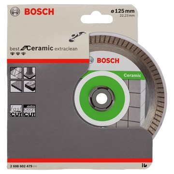Bosch DIAMANTSKIVA BEST CERAMIC TURBO EC 125X22,23MM