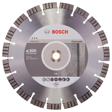 Bosch DIAMANTSKIVA 300X25,4MM BEST BETON
