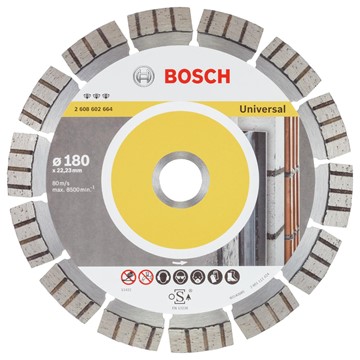 Bosch DIAMANTSKIVA BEST UNIVERSAL 180MM