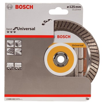 Bosch DIAMANTSKIVA 125MM BEST UNIV TURBO