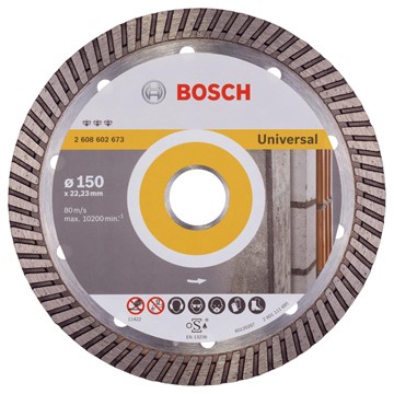 Bosch DIAMANTSKIVA 150MM BEST UNIV TURBO