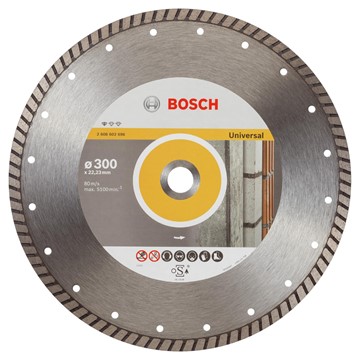 Bosch DIAMANTSKIVA PROF UNIV TURBO 300X22,23MM