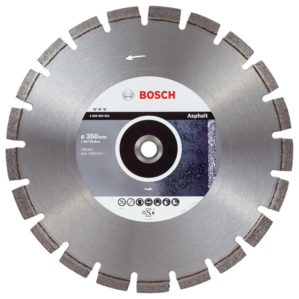Bosch DIAMANTSKIVA BEST ASPHALT 350X20/25,4MM