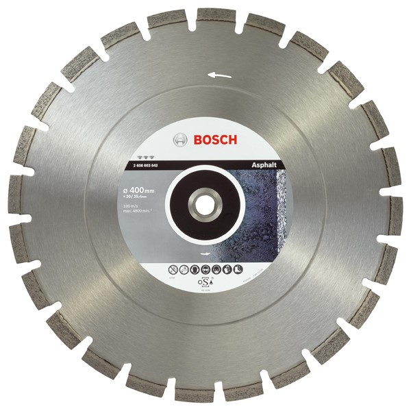 Bosch DIAMANTSKIVA BEST ASFALT 400X20/25,4MM