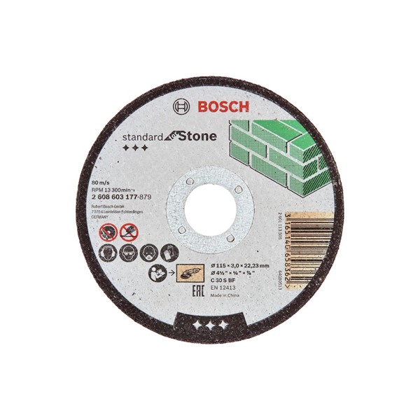 Bosch KAPSKIVA STEN 115X3MM STD