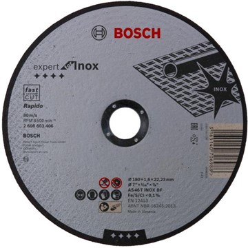 Bosch KAPSKIVA EXP INOX 180X1,6MM LIGE
