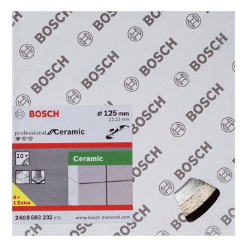 Bosch DIAMANTSKIVA STD CERAMIC 125X22,23 10ST