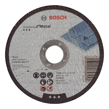 Bosch KAPSKIVA METALL 125X2,5MM STD