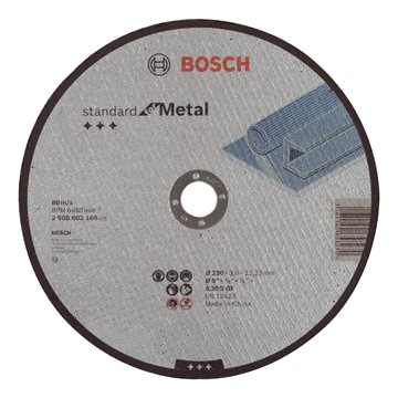 Bosch KAPSKIVA BOSCH STANDARD FOR METAL