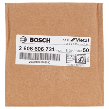 Bosch FIBERSLIPSKIVA BMTOP K24 Ø125MM