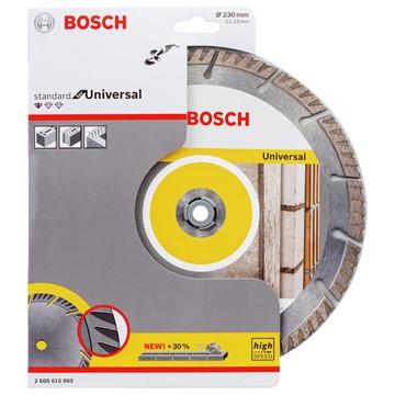 Bosch DIAMANTSKIVA STD UNIVERSAL 230X22,23MM