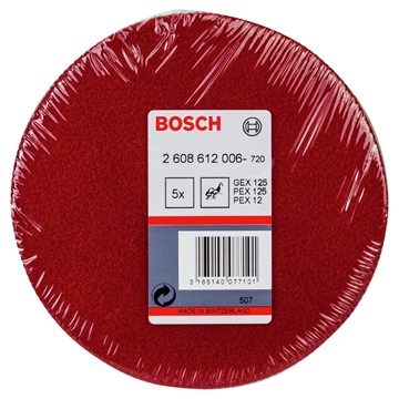 Bosch POLERFILT MJUK 128MM 5ST