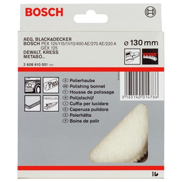 Bosch POLERHÄTTA PEX 115/125 130MM