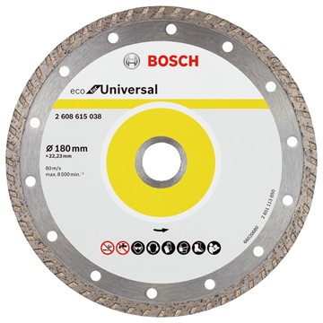 Bosch DIAMANTSKIVA 180X22,25MM ECO UNI TURBO
