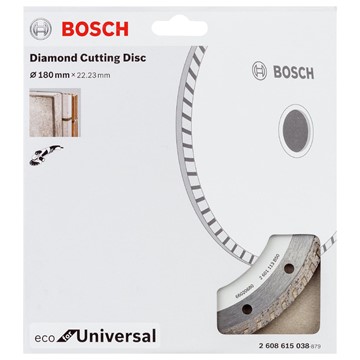 Bosch DIAMANTSKIVA 180X22,25MM ECO UNI TURBO