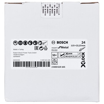 Bosch FIBERSLIPSKIVA XL EFM 115MM K24