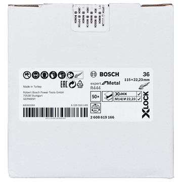 Bosch FIBERSLIPSKIVA XL EFM 115MM K36