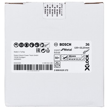 Bosch FIBERSLIPSKIVA XL EFM 125MM K36