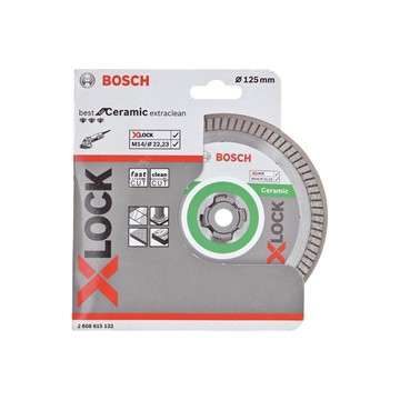 Bosch DIAMANTSKIVA X-LOCK BEST CERAMIC-T 125MM