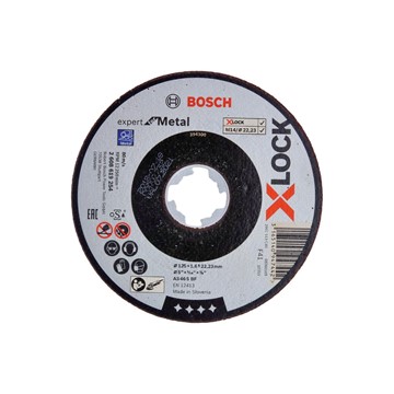 Bosch KAPSKIVA X-LOCK EFM 125X22,2X1,6MM