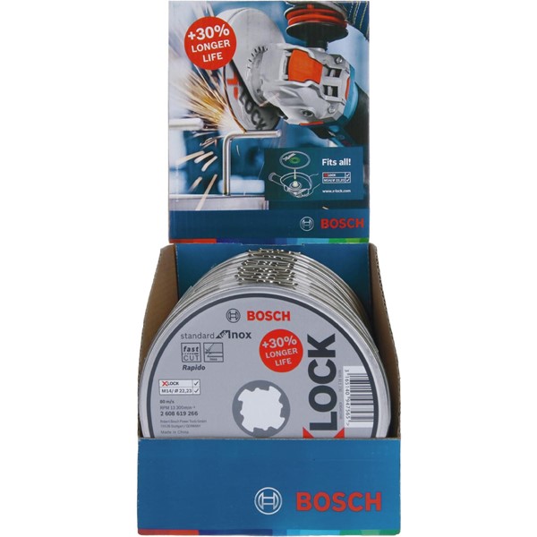 Bosch KAPSKIVA X-LOCK STDI 115X1,0MM10ST